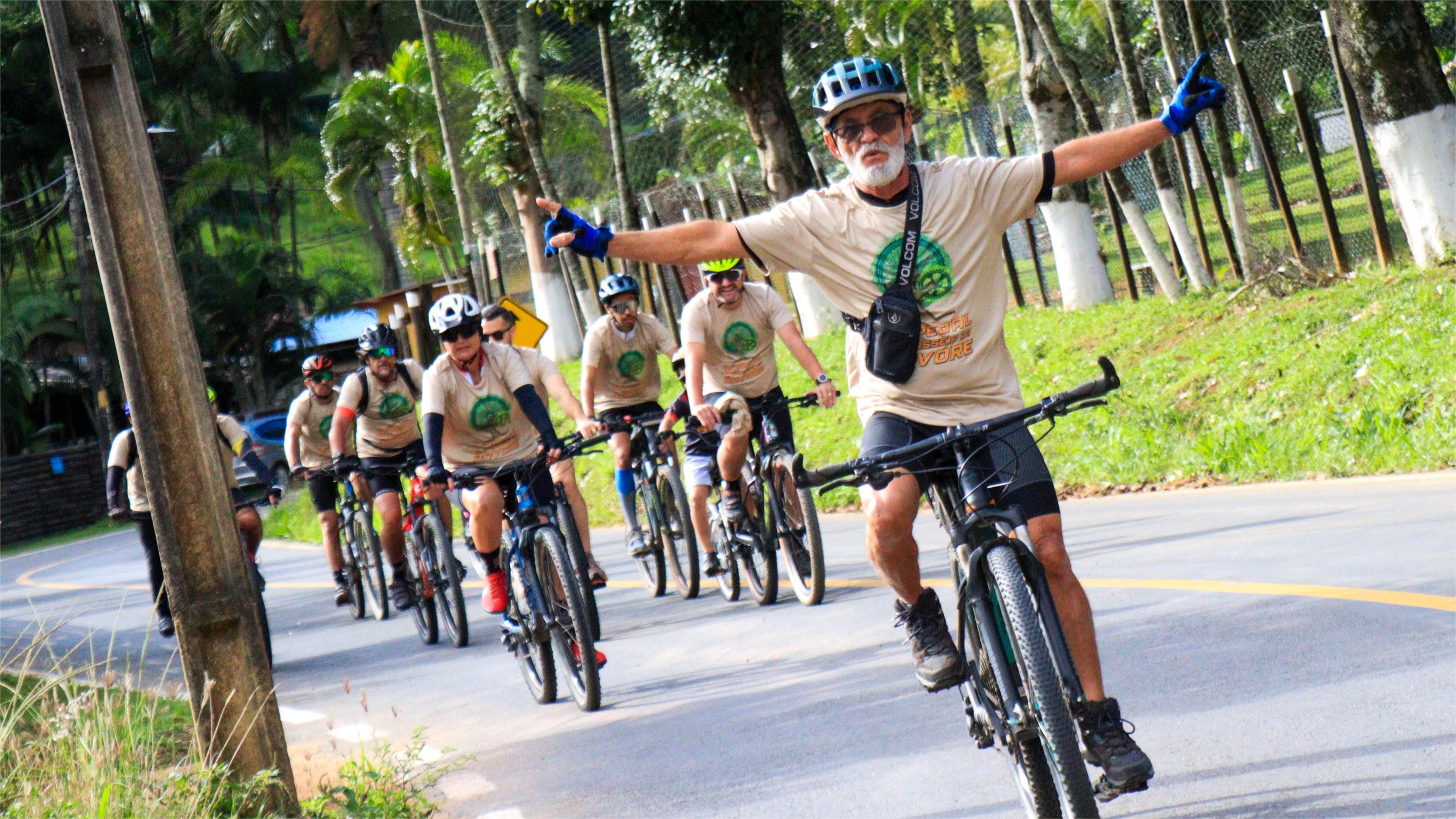 3º Pedal Passeio da Árvore reúne 400 ciclistas em manhã de esporte, lazer e conscientização ambiental