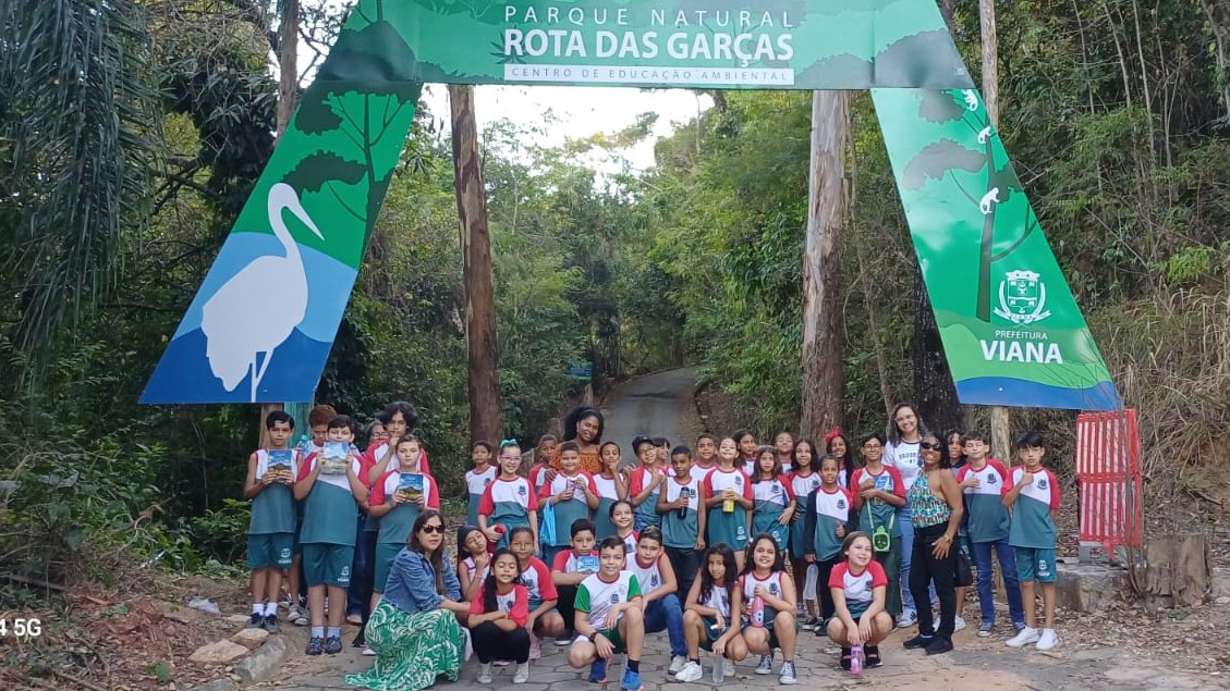Alunos da rede municipal participam de mais uma etapa do Projeto Pequeno Guarda Parque
