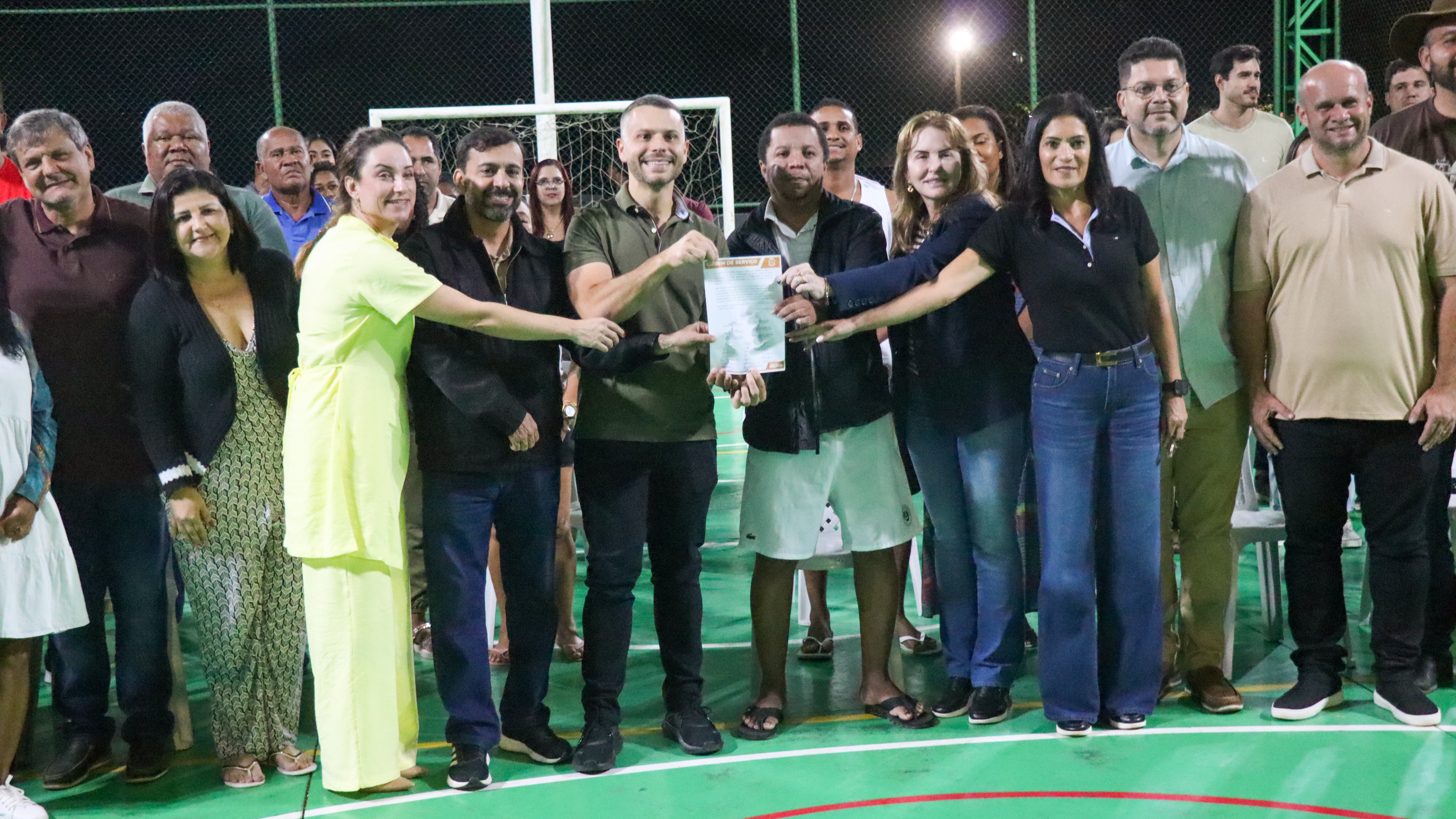 Araçatiba recebe investimentos para construção de unidade de saúde, quadra esportiva e pavimentação de estrada