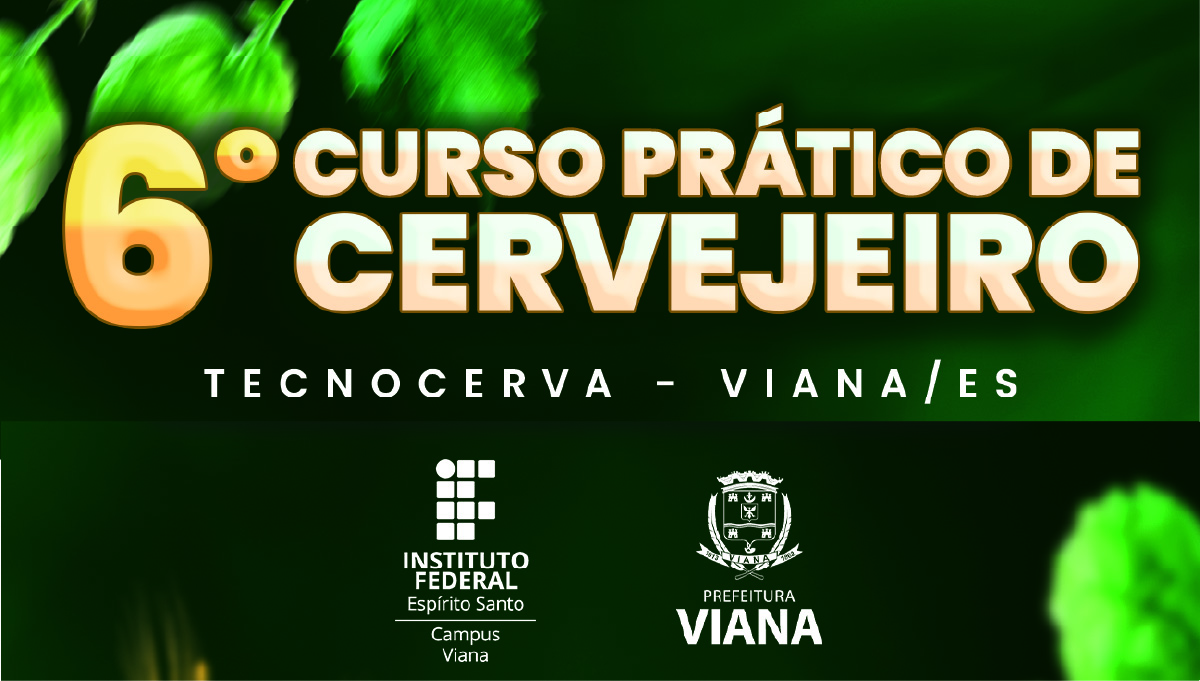 Prefeitura de Viana abre inscrições para o 6° Curso Prático de Produção de Cerveja