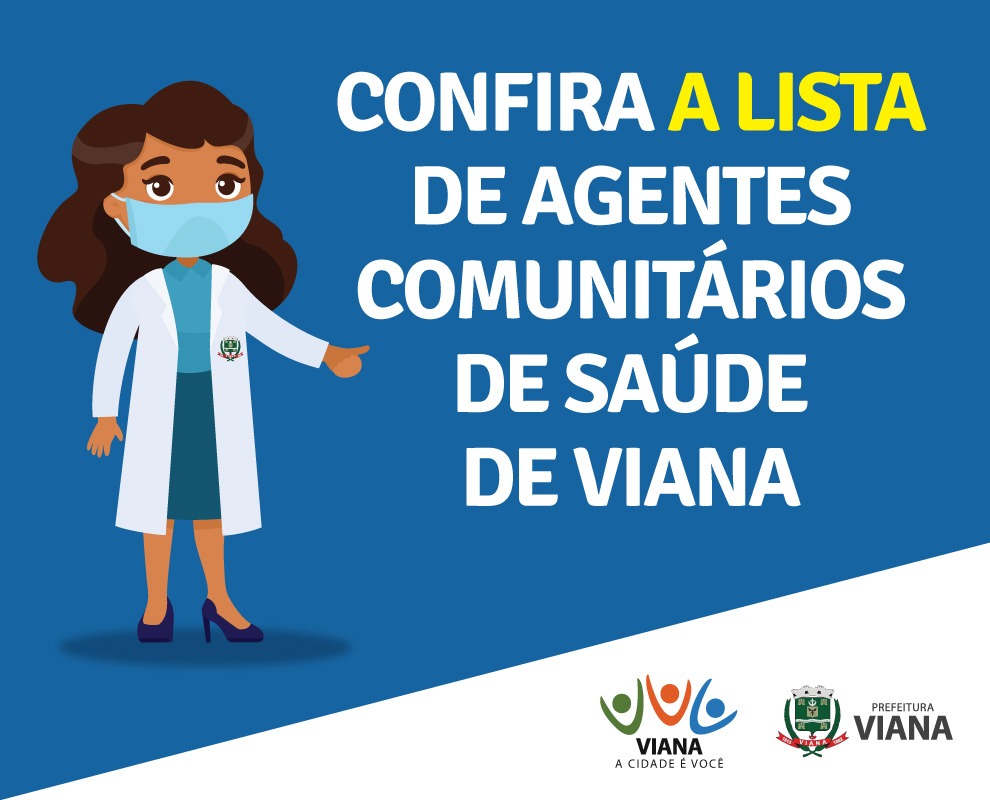 Para atingir 100% de imunização com a Dose 1 da vacina contra a Covid-19, a partir desta quarta-feira, todos os vianenses a partir dos 18 anos poderão ser imunizados. O agendamento desta vacinação será feita pelos agentes comunitários e de endemia do município, que vão de casa em casa do município.