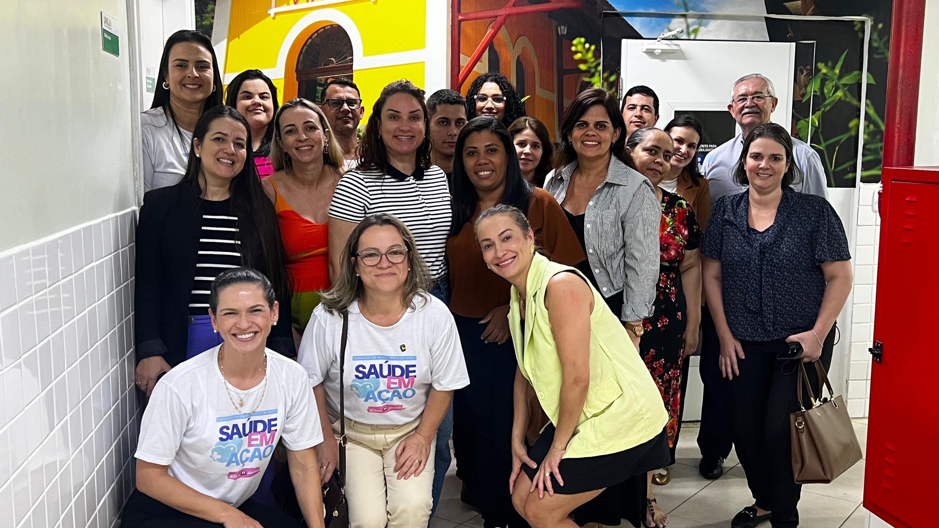 Saúde de Viana recebe comitiva de Aracruz para troca de experiências