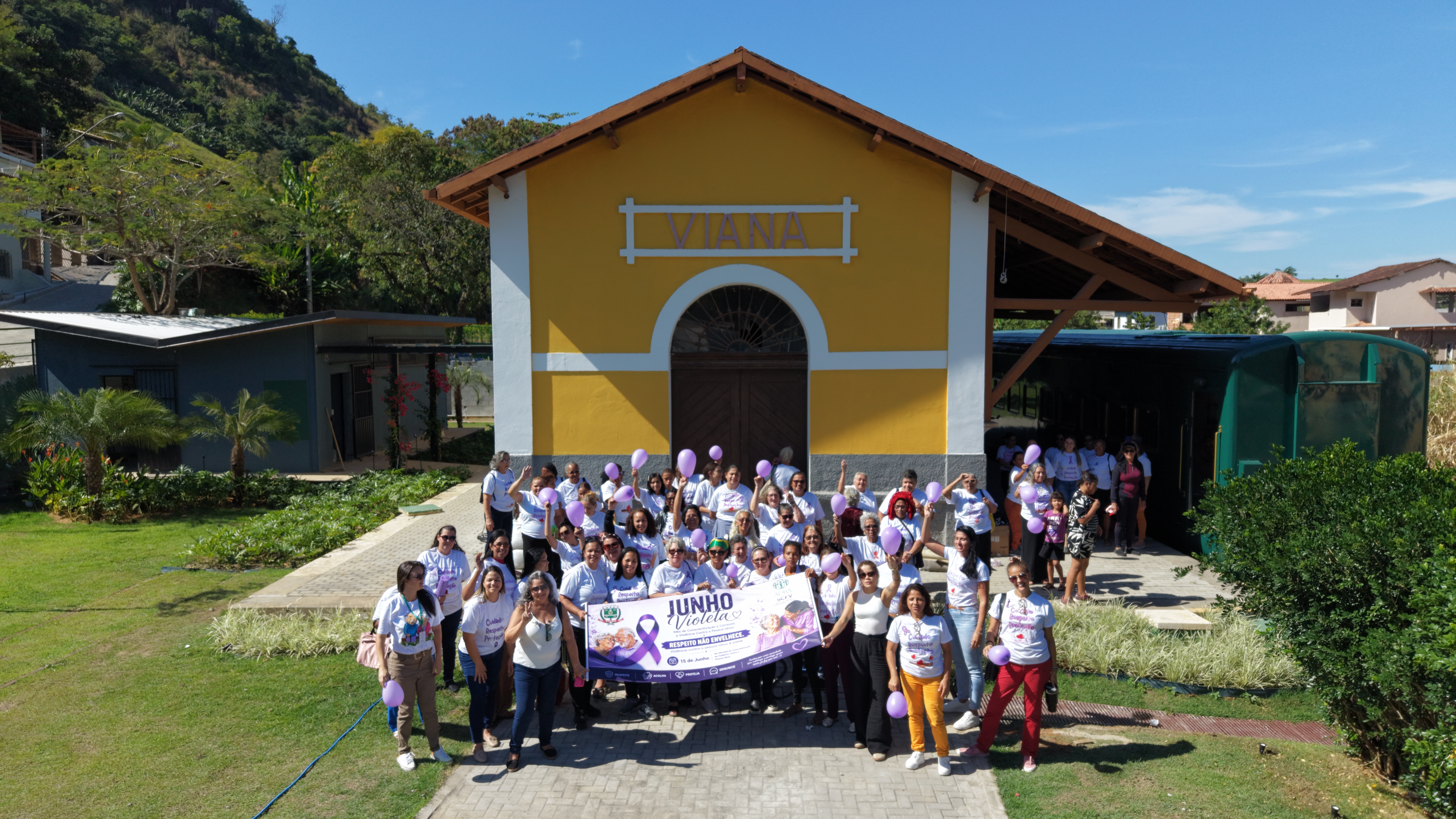 Viana em Tons de Violeta reforça cuidado com a pessoa idosa