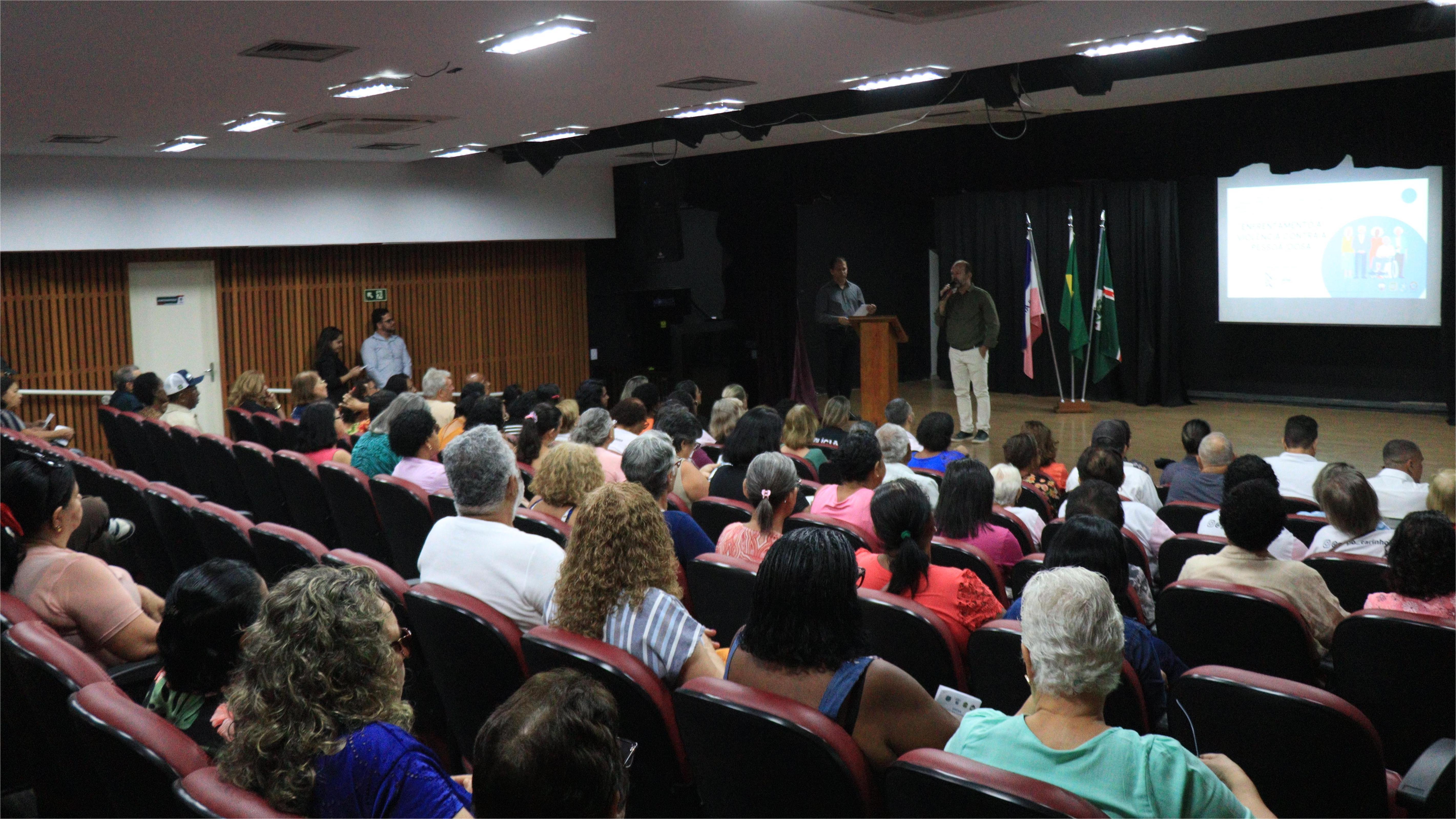 Terceira idade recebe palestra da Operação Virtude e reforça proteção aos direitos da pessoa idosa em Viana