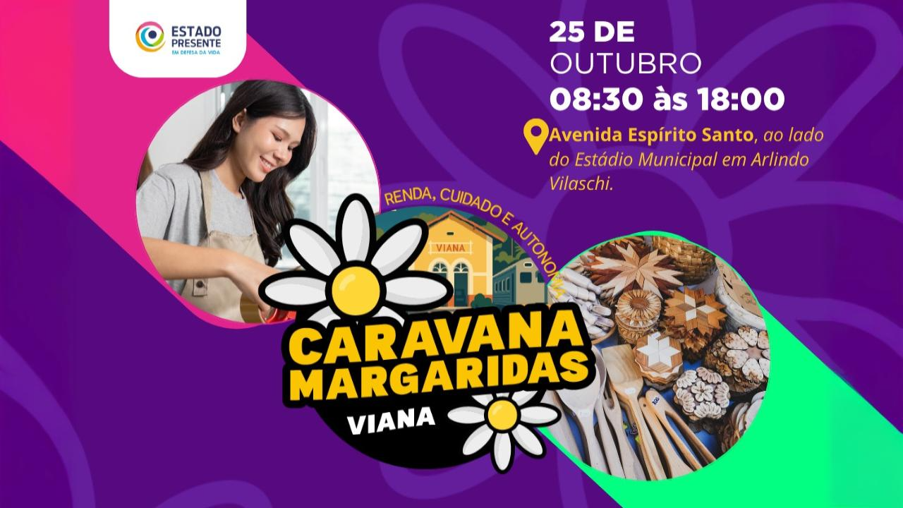 Caravana Margaridas chega a Viana com ações gratuitas de empoderamento, saúde e cidadania para mulheres